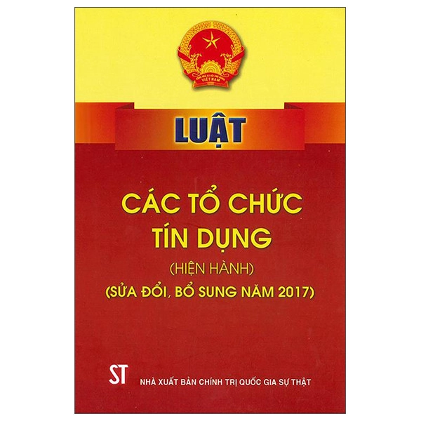 Luật các tổ chức tín dụng 2010 số 47/2010/QH12 mới nhất