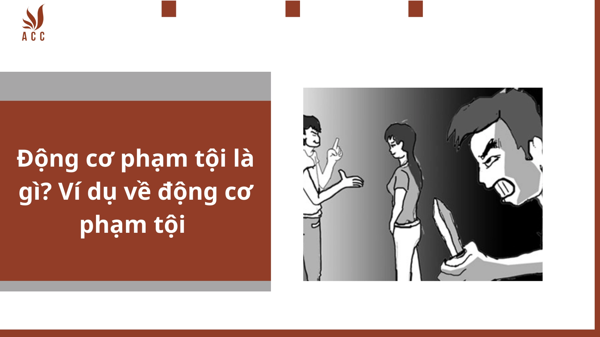 Động cơ phạm tội là gì? Ví dụ về động cơ phạm tội