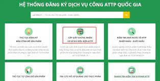 Hướng dẫn tra cứu giấy chứng nhận an toàn thực phẩm