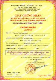 Vai trò cơ quan cấp giấy chứng nhận an toàn thực phẩm