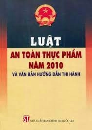 Tìm hiểu về luật an toàn vệ sinh thực phẩm 2010