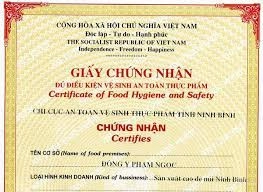 Hồ sơ đăng ký vệ sinh an toàn thực phẩm [Mới nhất 2023]