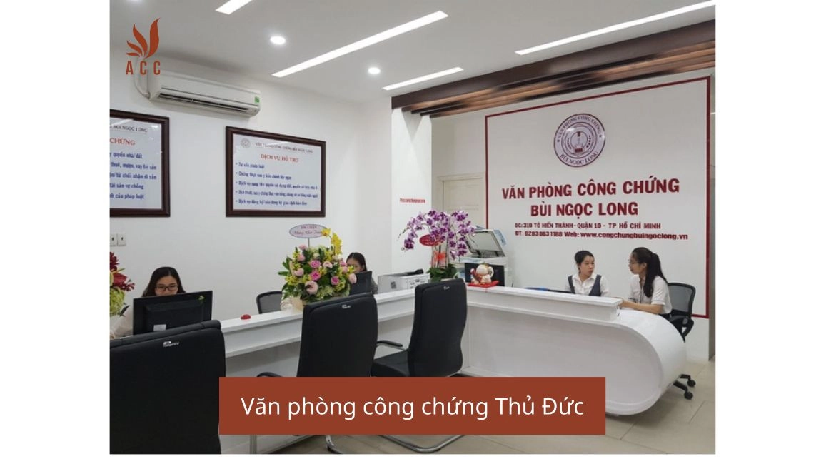 Văn phòng công chứng Thủ Đức