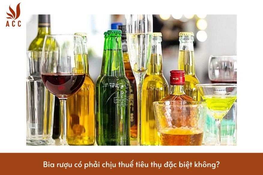 Bia rượu có phải chịu thuế tiêu thụ đặc biệt không?