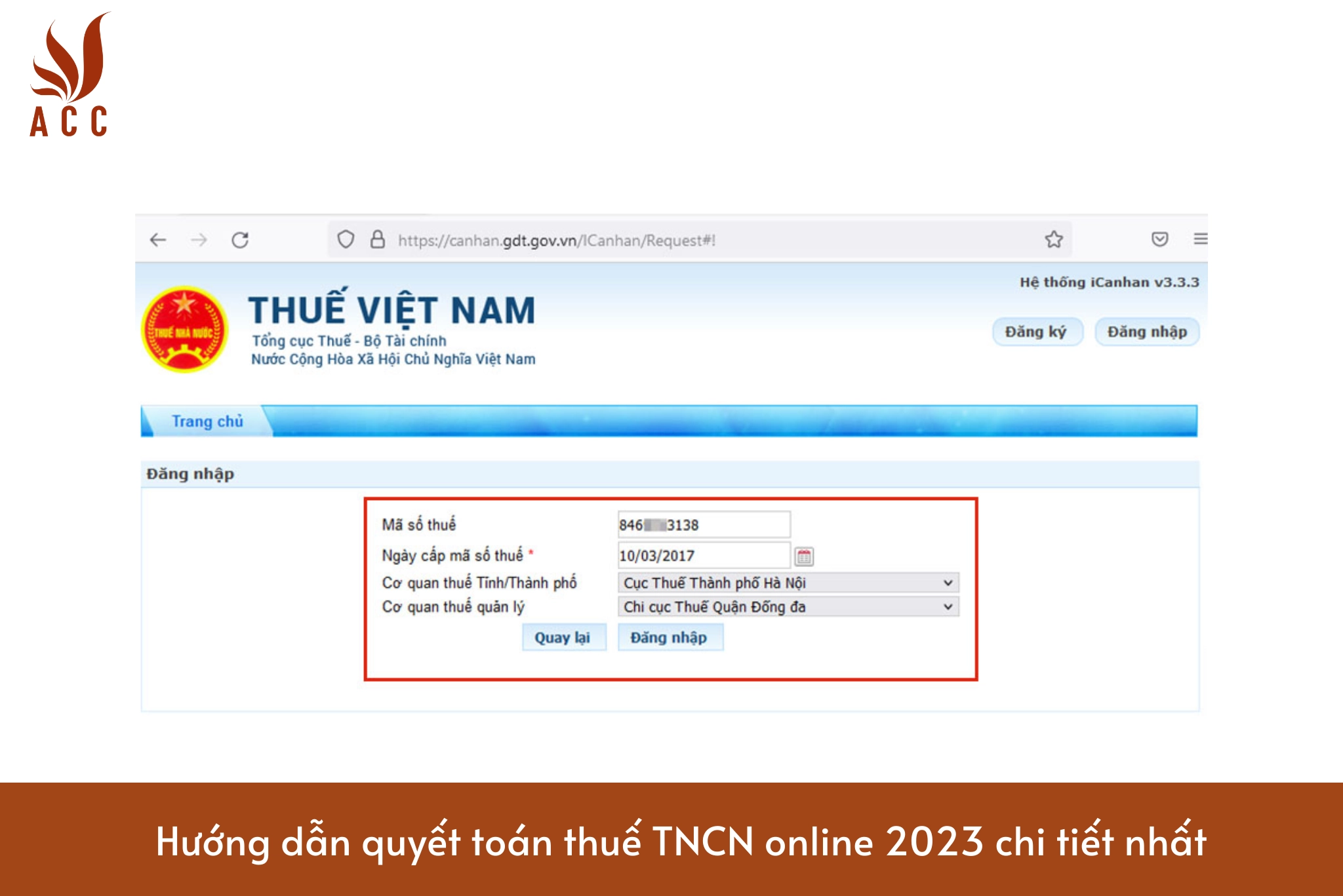 Hướng dẫn quyết toán thuế TNCN online 2023 chi tiết nhất