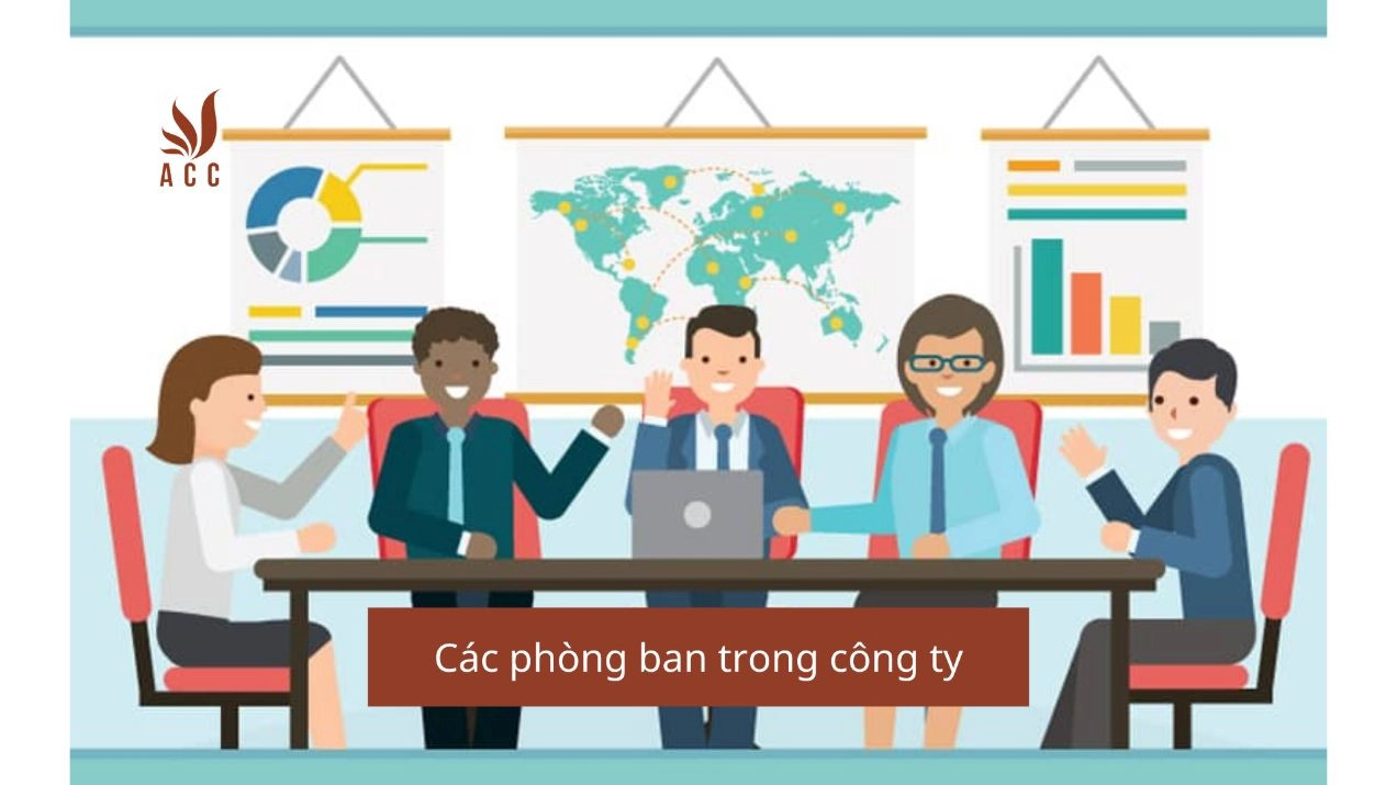 Các phòng ban trong công ty