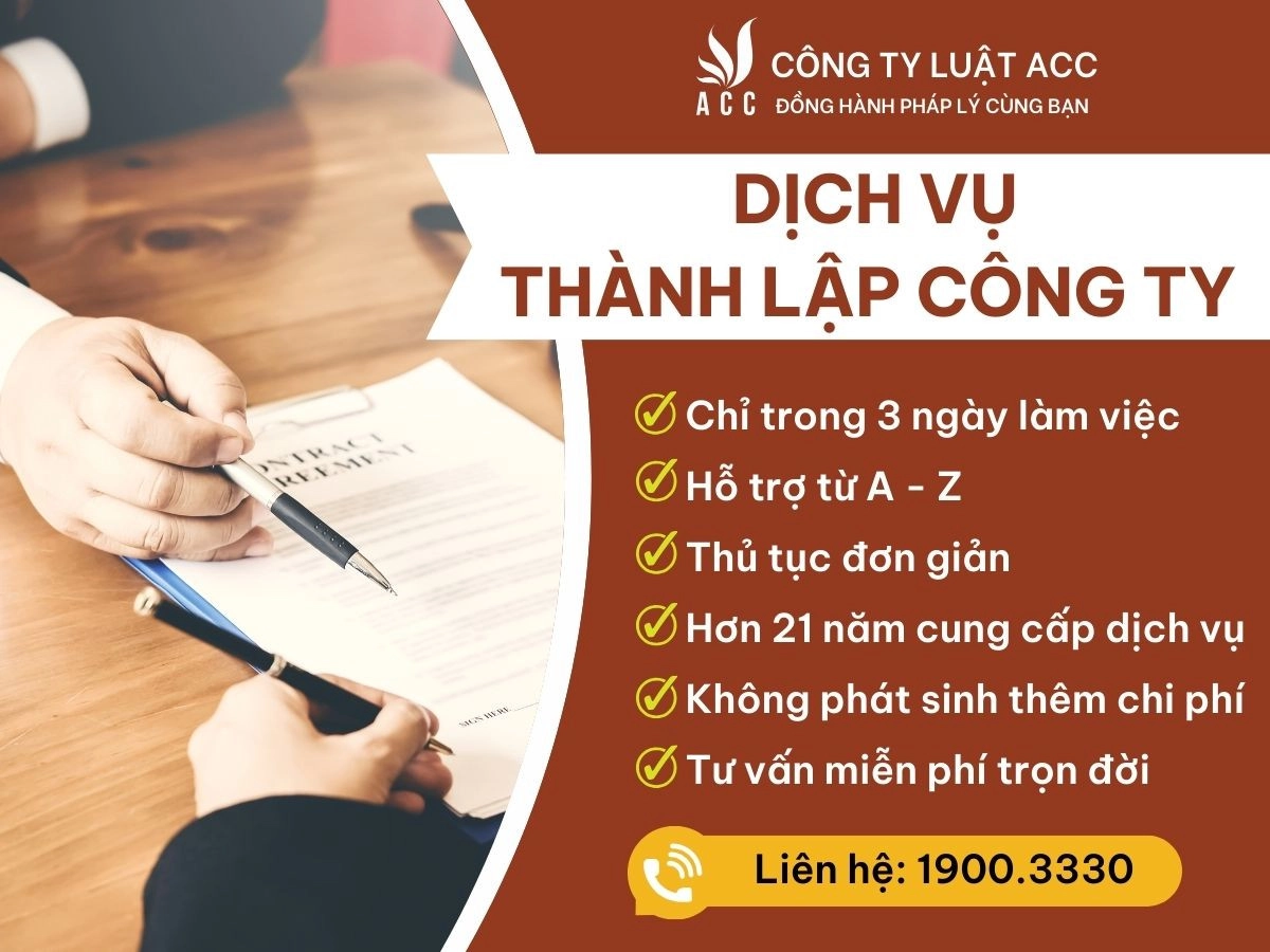 Dịch vụ thành lập công ty tại Biên Hòa