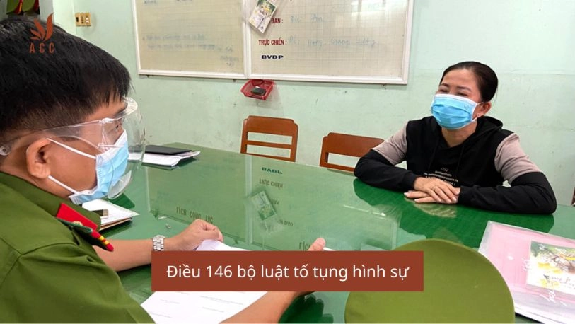 Điều 146 bộ luật tố tụng hình sự