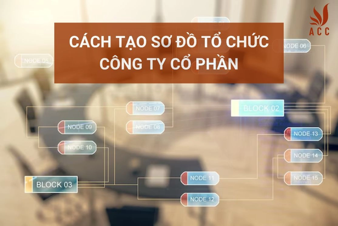 Cách tạo sơ đồ tổ chức công ty cổ phần