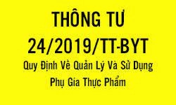 Nội dung Thông tư số 24/2019/TT-BYT