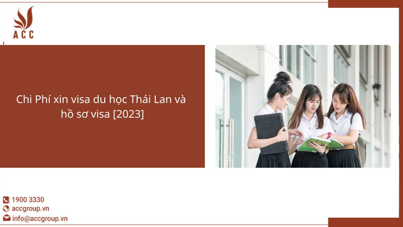 Chi Phí xin visa du học Thái Lan và  hồ sơ visa [2023]