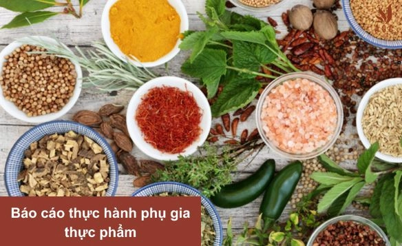 Báo cáo thực hành phụ gia thực phẩm