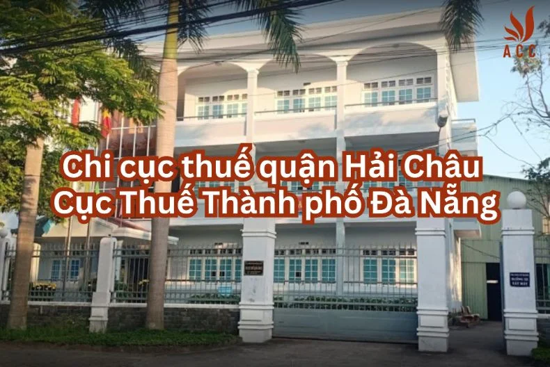 Chi cục thuế quận Hải Châu - Cục Thuế Thành phố Đà Nẵng