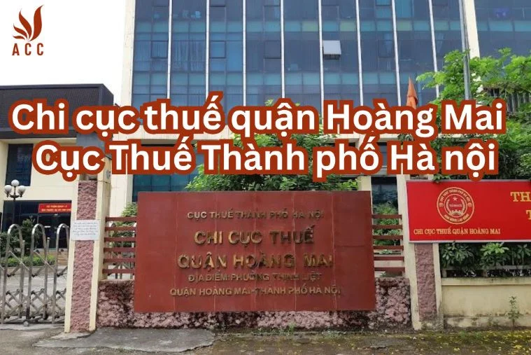 Chi cục thuế quận Hoàng Mai - Cục Thuế Thành phố Hà nội