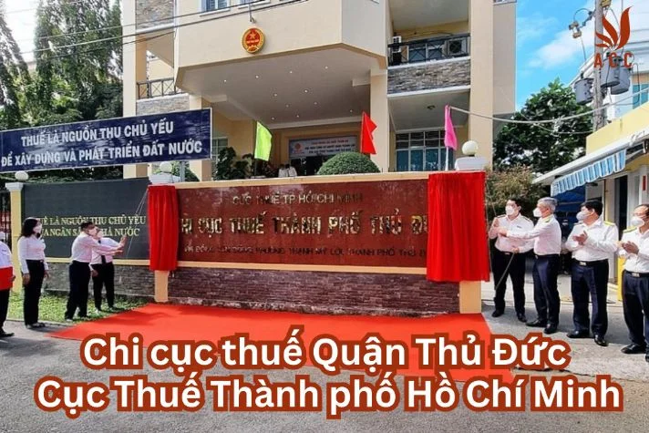 Chi cục thuế Quận Thủ Đức - Cục Thuế Thành phố Hồ Chí Minh