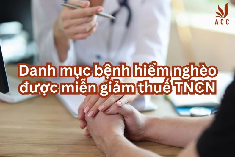 Danh mục bệnh hiểm nghèo được miễn giảm thuế TNCN