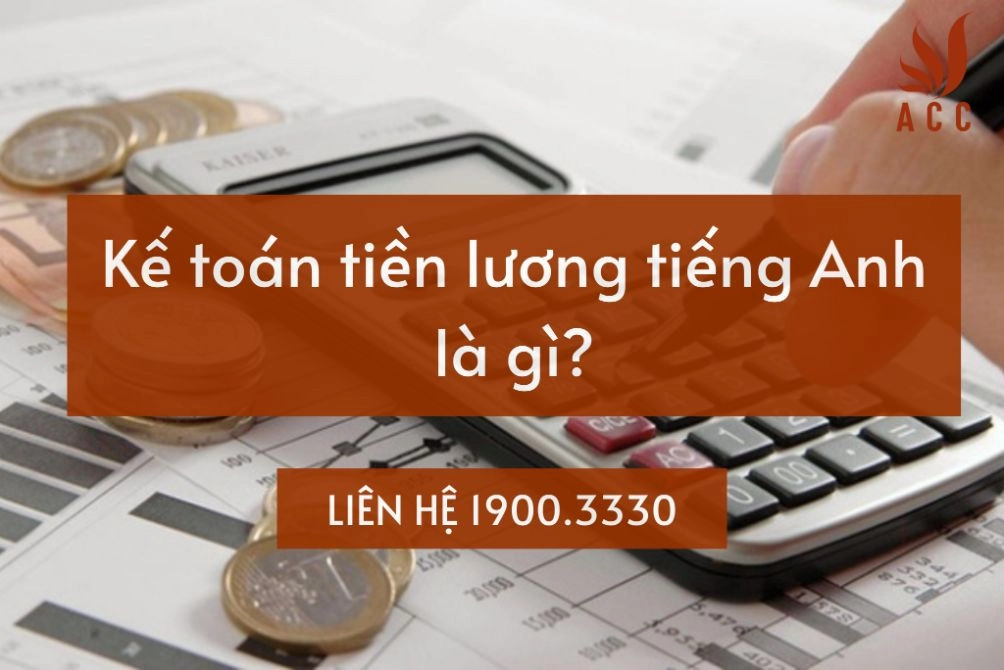 Kế toán tiền lương tiếng Anh là gì