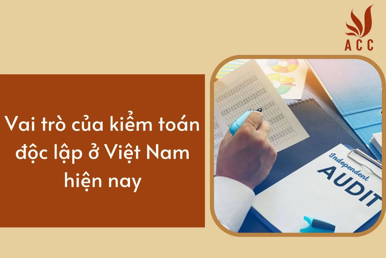 Vai trò của kiểm toán độc lập ở Việt Nam hiện nay