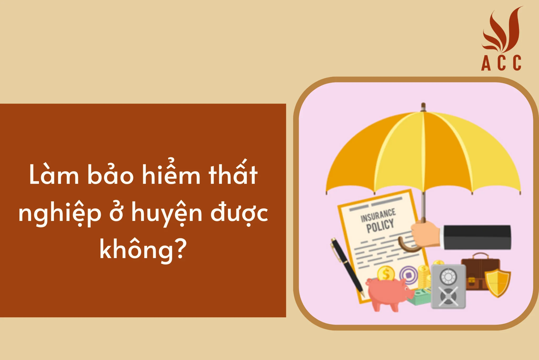 Làm bảo hiểm thất nghiệp ở huyện được không?