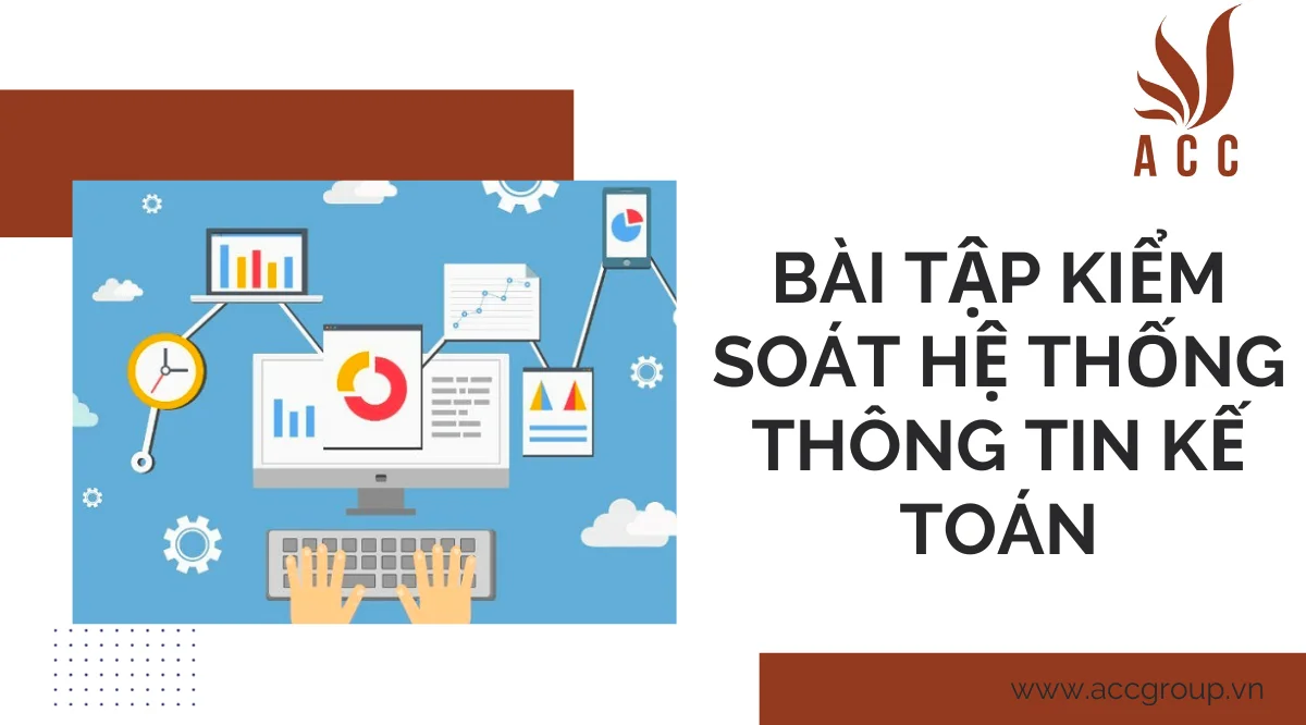 Bài tập kiểm soát hệ thống thông tin kế toán