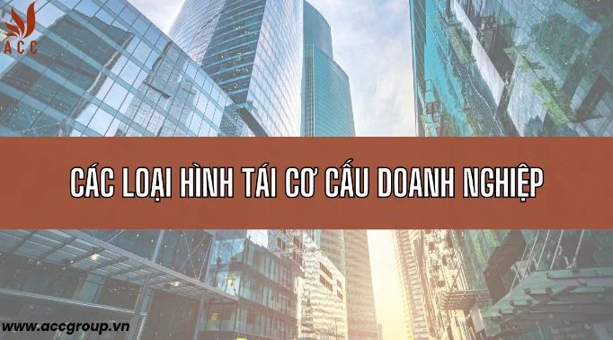 Các loại hình tái cơ cấu doanh nghiệp