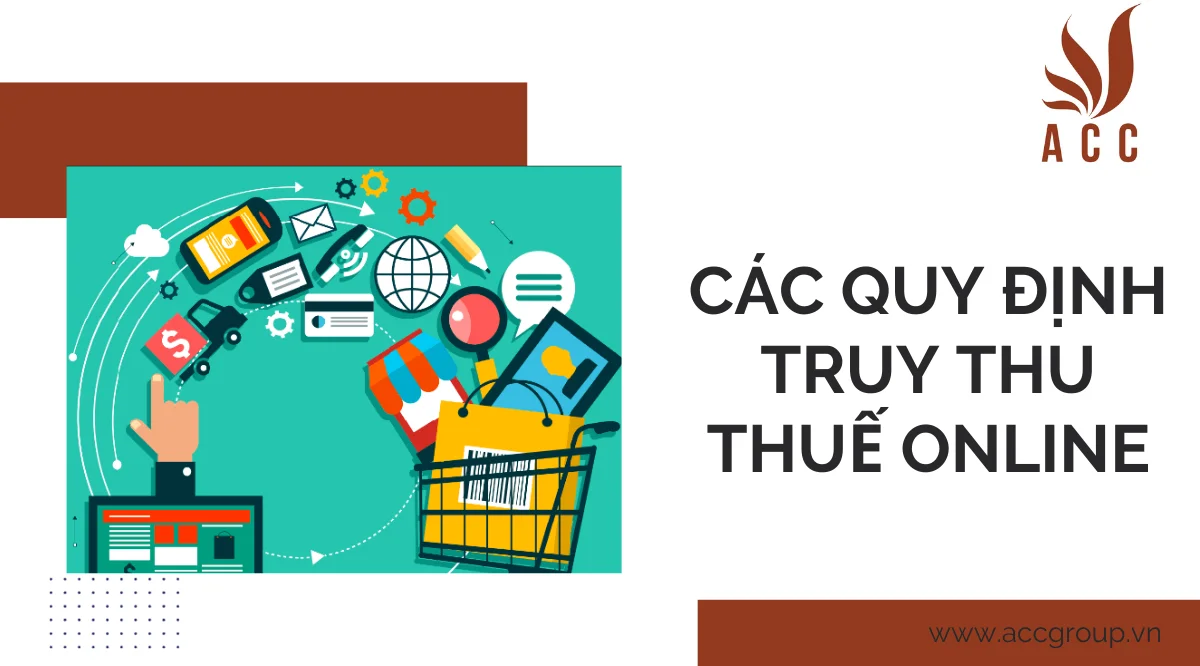 Các quy định truy thu thuế online