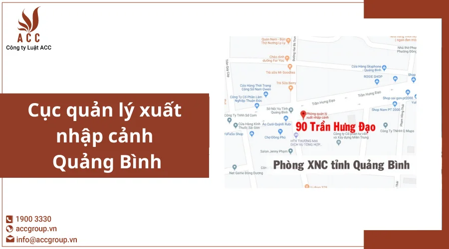 Cục quản lý xuất nhập cảnh Quảng Bình