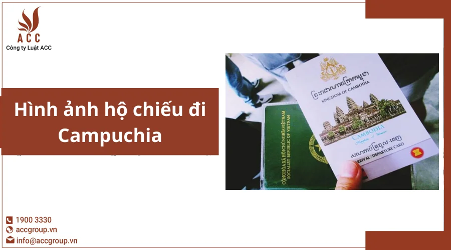 Hình ảnh hộ chiếu đi Campuchia