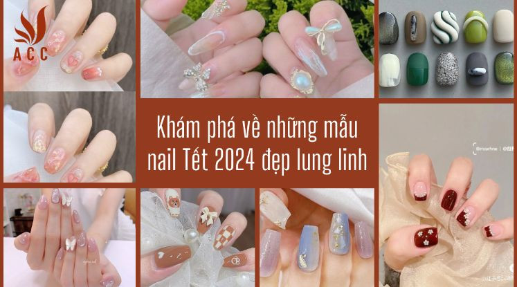 30 mẫu nail đẹp, xinh cho móng tay nữ thêm đáng yêu hot nhất 2021