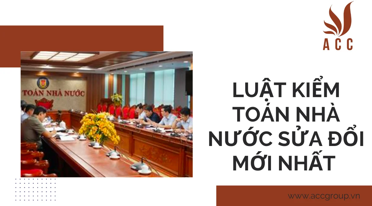 Luật kiểm toán nhà nước sửa đổi mới nhất