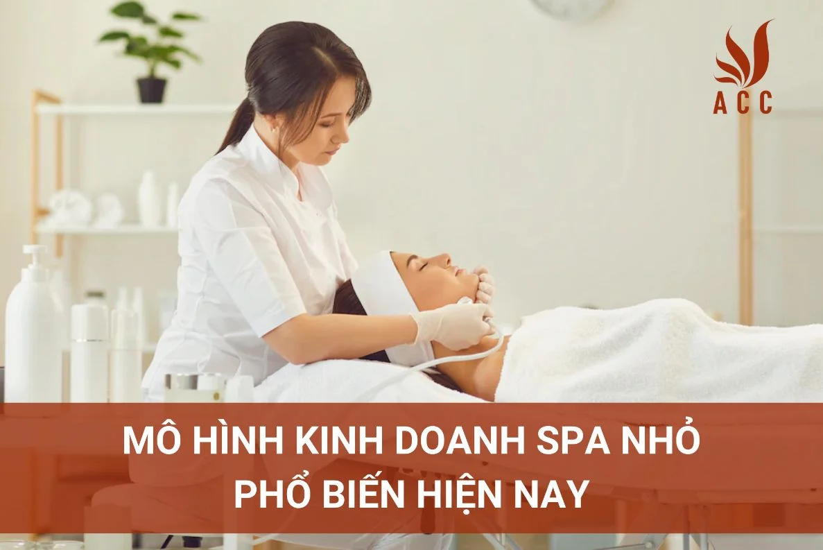 Mô hình kinh doanh spa nhỏ phổ biến hiện nay