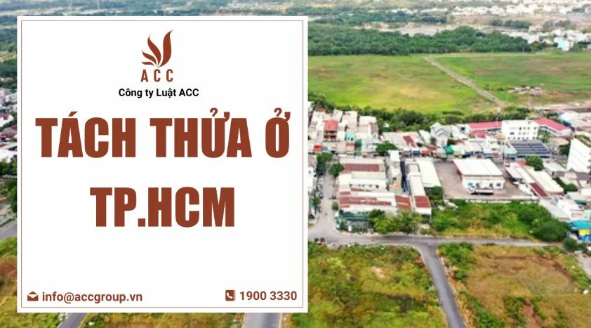 Tách thửa ở TP.HCM