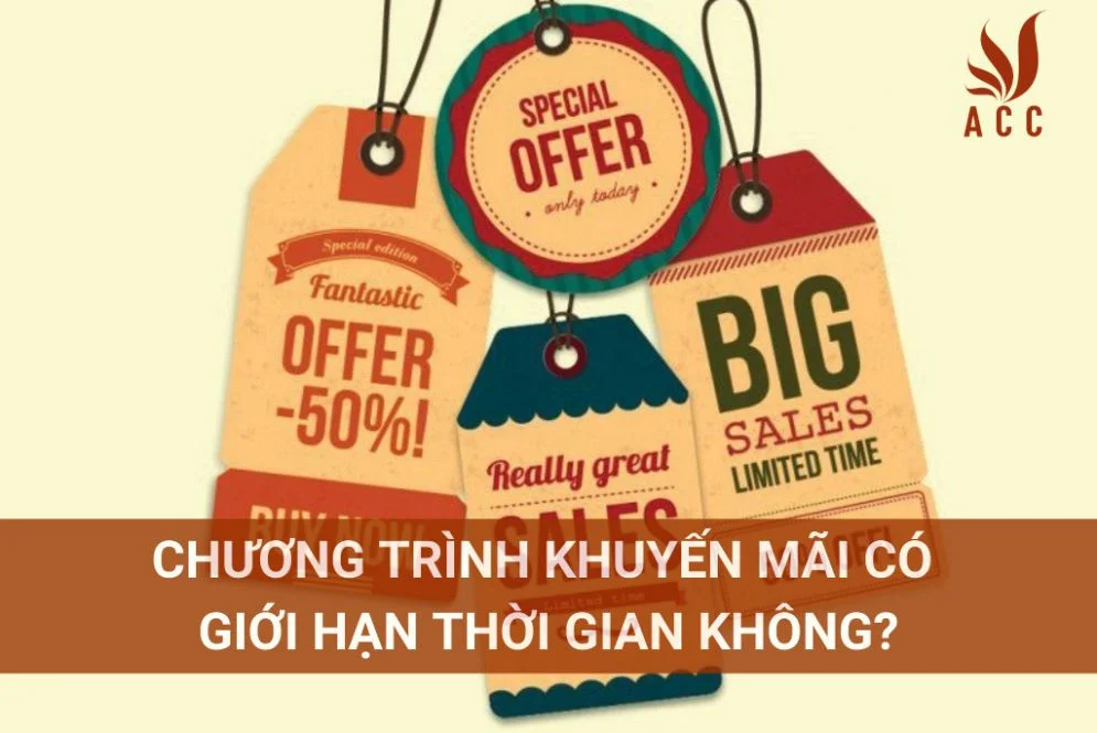 Chương trình khuyến mãi có giới hạn thời gian không?