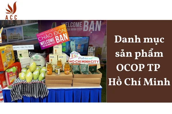 Danh mục sản phẩm OCOP TP Hồ Chí Minh