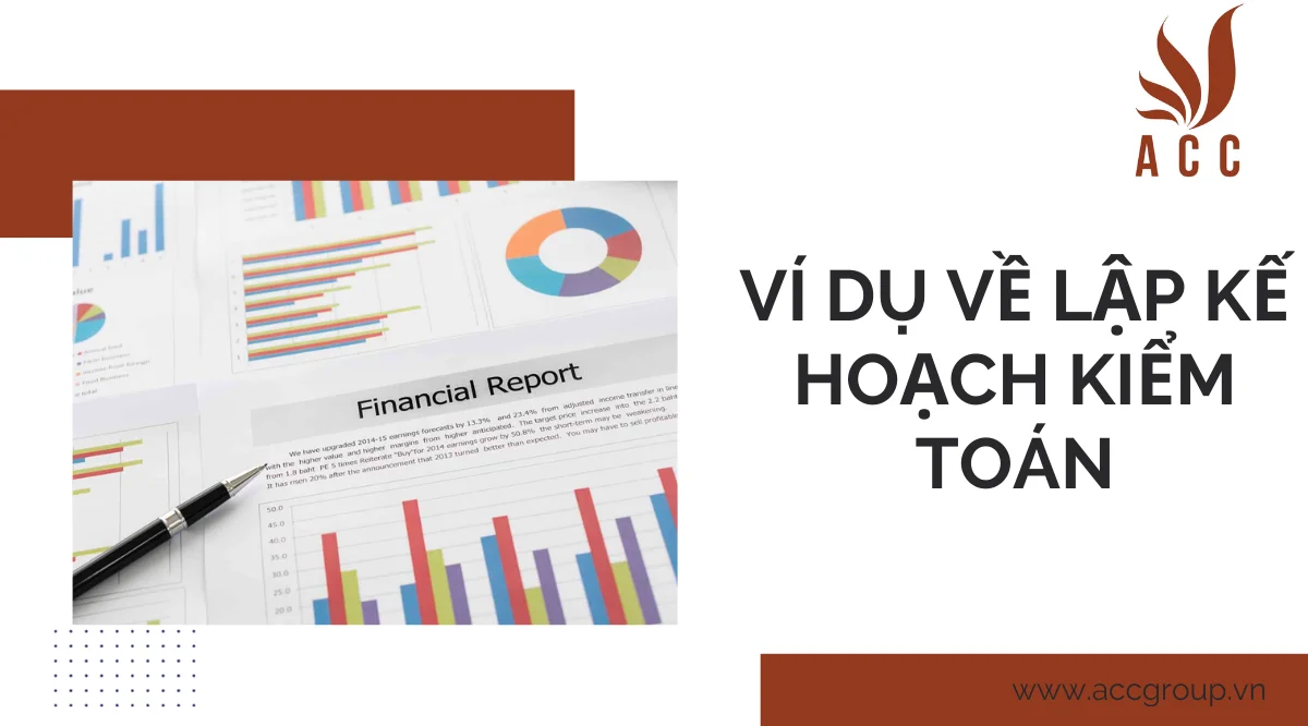 Ví dụ về lập kế hoạch kiểm toán