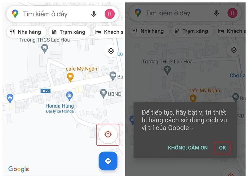 Cách tìm vị trí đỗ xe đã lưu trên google map