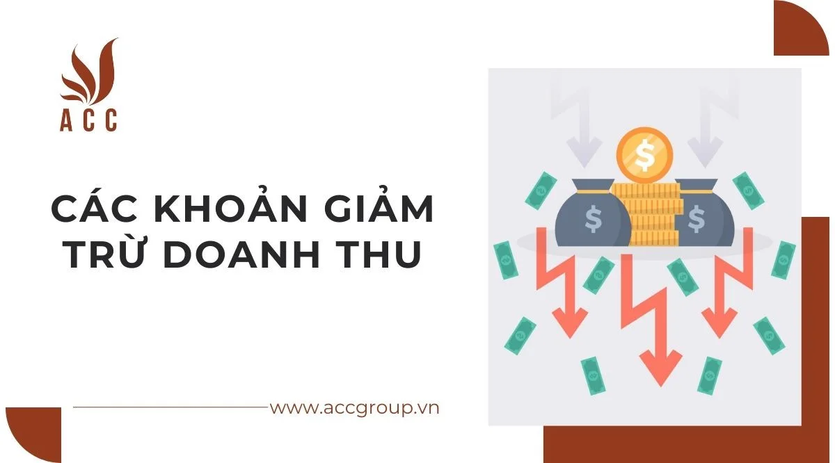 Các khoản giảm trừ doanh thu