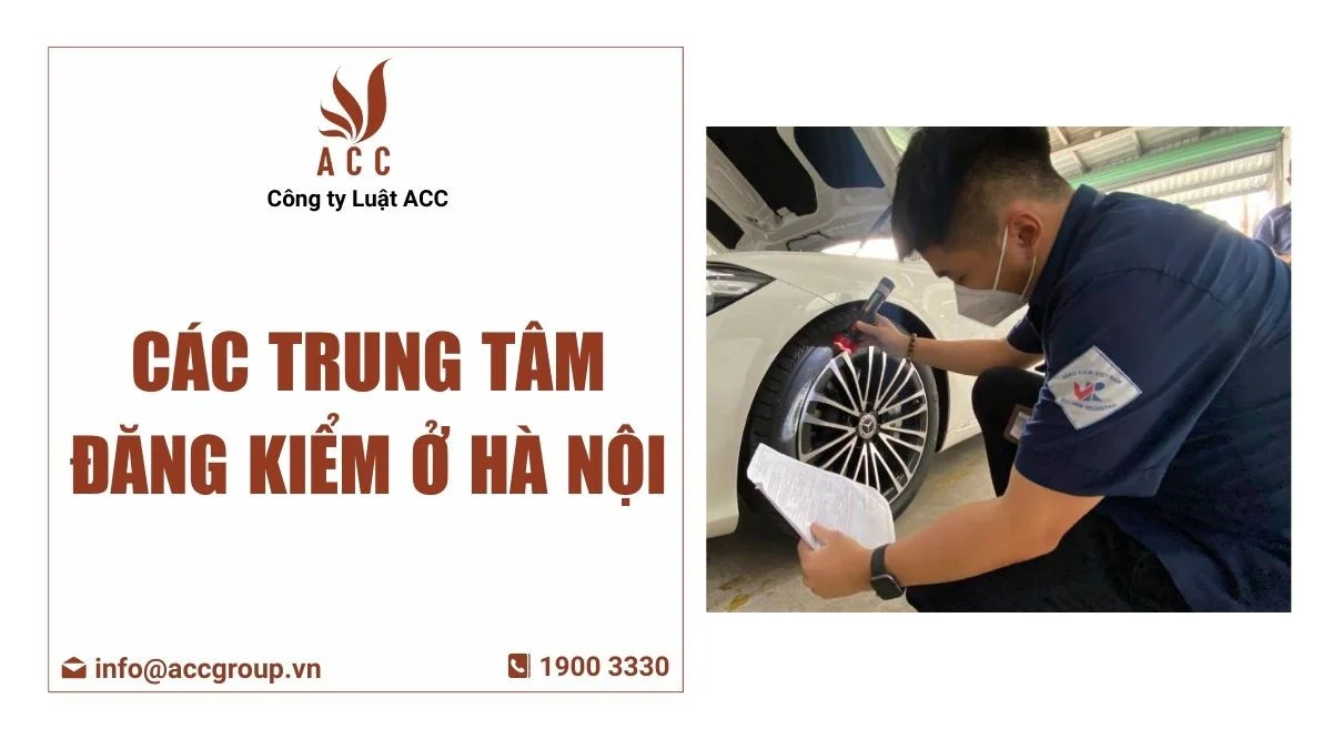 Các trung tâm đăng kiểm ở Hà Nội