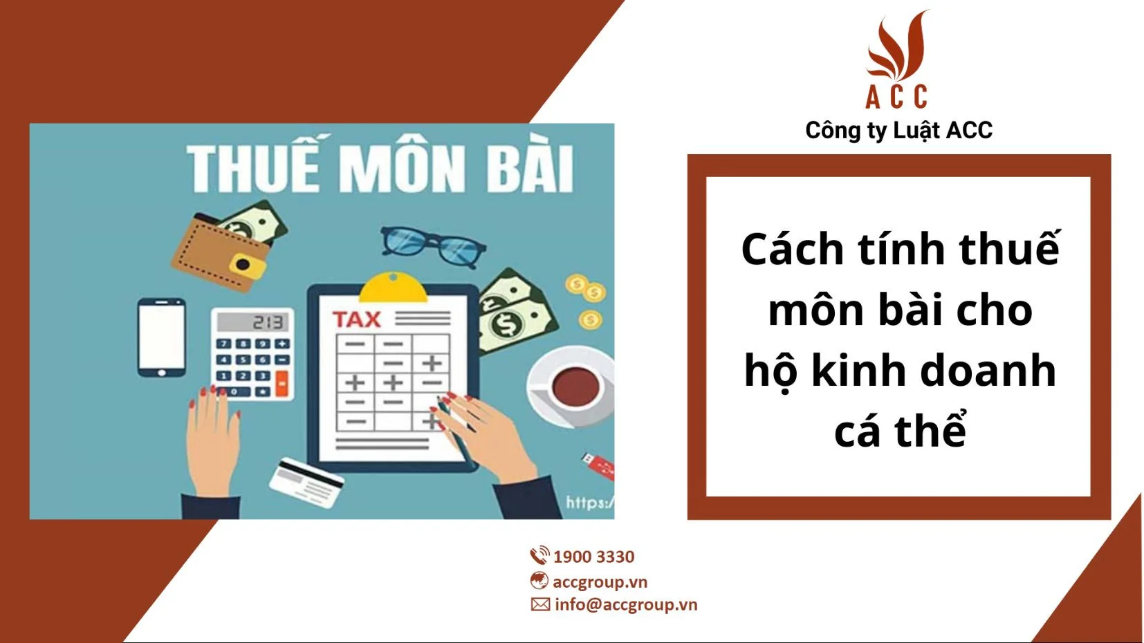 Cách tính thuế môn bài của hộ kinh doanh cá thể