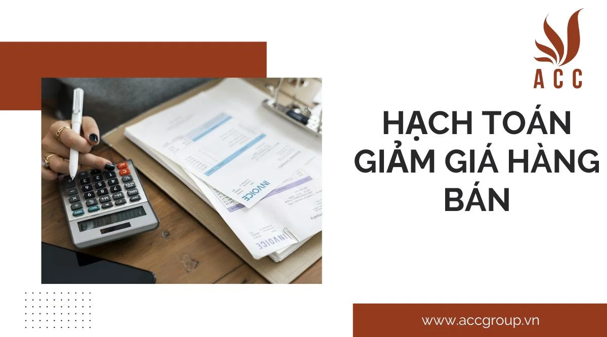 Hạch toán giảm giá hàng bán