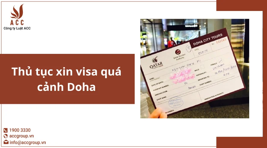 Thủ tục xin visa quá cảnh Doha