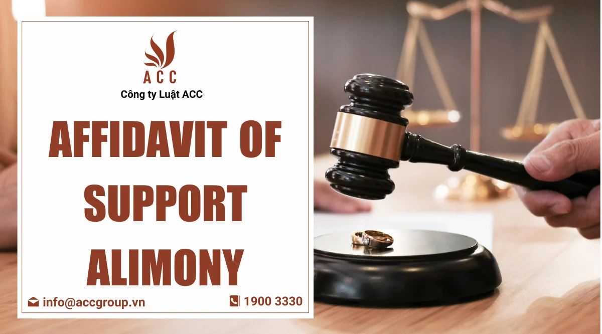 Affidavit of Support Alimony