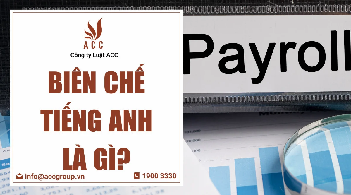 Biên chế tiếng Anh là gì?