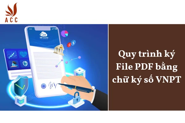 Quy trình ký File PDF bằng chữ ký số VNPT