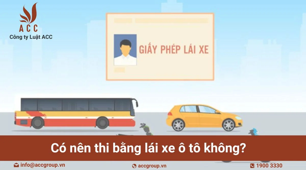 Có nên thi bằng lái xe ô tô không?