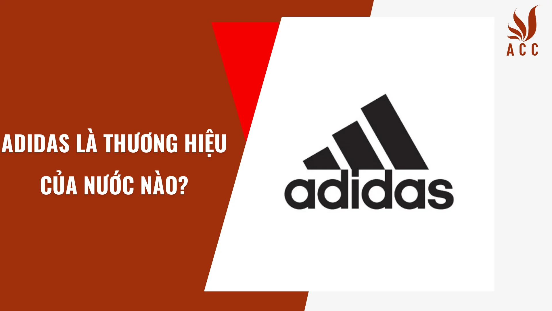 Adidas là thương hiệu của nước nào?