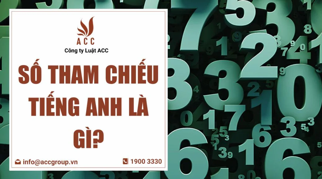 Số tham chiếu tiếng Anh là gì?