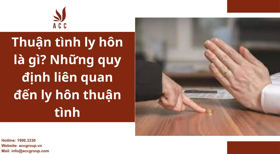 Thuận tình ly hôn là gì? Những quy định liên quan đến ly hôn thuận tình