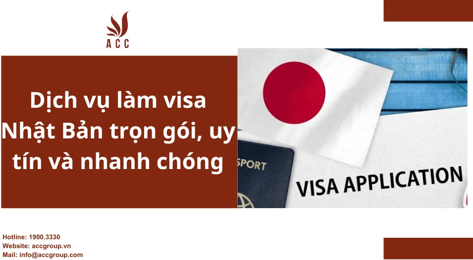 Dịch vụ làm visa Nhật Bản trọn gói, uy tín và nhanh chóng