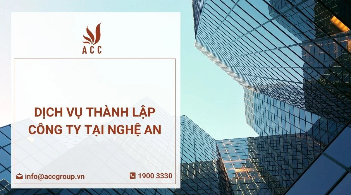 Dịch vụ thành lập công ty tại Nghệ An